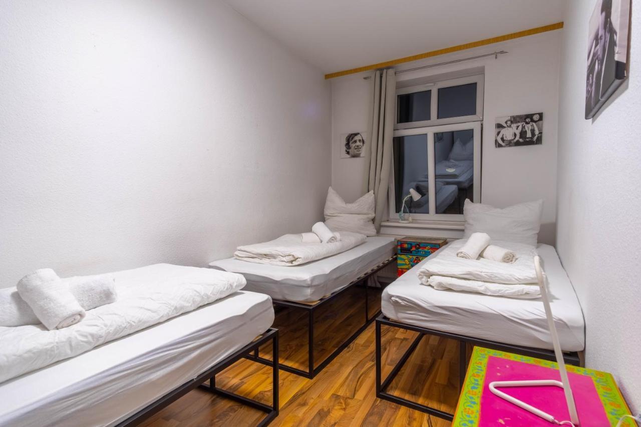 Balkon, Waschmaschine, Tv, Einzelbetten, Nahe Voelkerschlachtsdenkmal Leipzig Extérieur photo